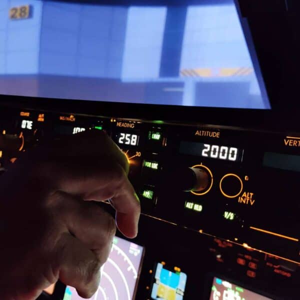 Fear Of Flying Course - B737 Simulator Controls